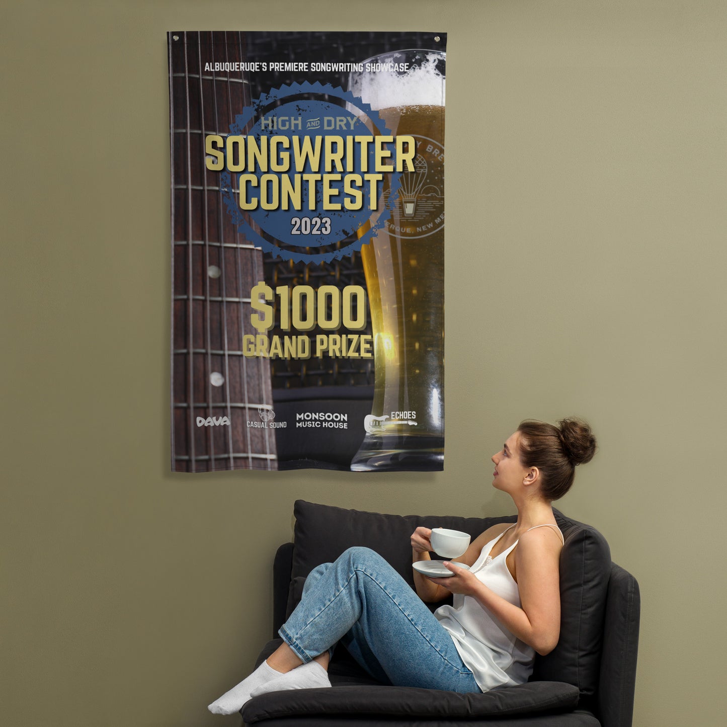 Songwriter Contest Flag